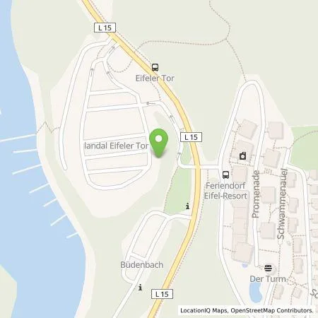 Standortübersicht der Tankstelle e-regio GmbH & Co. KG in 52396 Heimbach