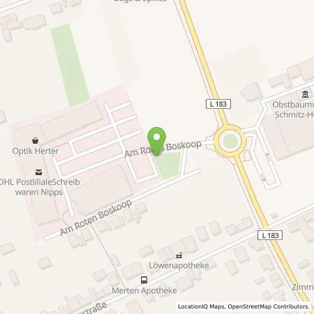 Standortübersicht der Tankstelle e-regio GmbH & Co. KG in 53332 Bornheim