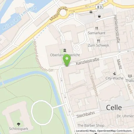 Standortübersicht der Tankstelle SVO Vertrieb GmbH in 29221 Celle