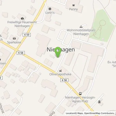 Standortübersicht der Tankstelle SVO Vertrieb GmbH in 29336 Nienhagen