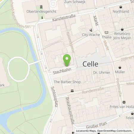 Standortübersicht der Tankstelle SVO Vertrieb GmbH in 02922 Celle