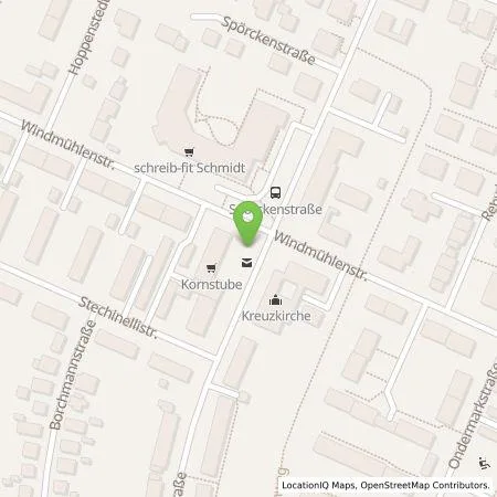 Standortübersicht der Tankstelle SVO Vertrieb GmbH in 29221 Celle