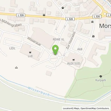 Standortübersicht der Tankstelle AggerEnergie GmbH in 51597 Morsbach
