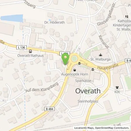 Standortübersicht der Tankstelle AggerEnergie GmbH in 51491 Overath