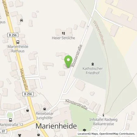 Standortübersicht der Tankstelle AggerEnergie GmbH in 51709 Marienheide