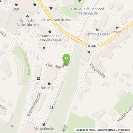 Standortübersicht der Tankstelle AggerEnergie GmbH in 51709 Marienheide