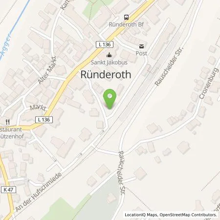 Standortübersicht der Tankstelle AggerEnergie GmbH in 51766 Engelskirchen