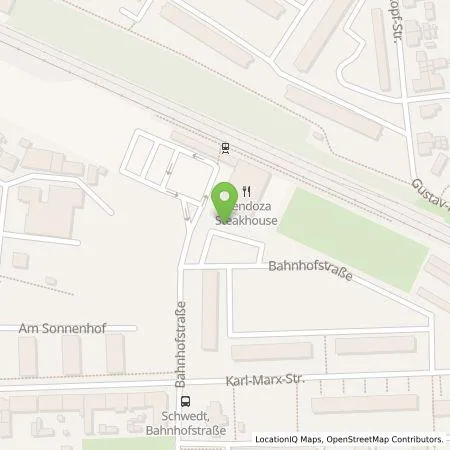 Standortübersicht der Tankstelle Stadtwerke Schwedt in 16303 Schwedt/Oder