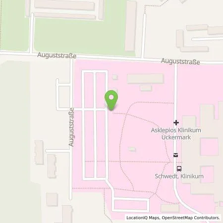 Standortübersicht der Tankstelle Stadtwerke Schwedt in 16303 Schwedt/Oder