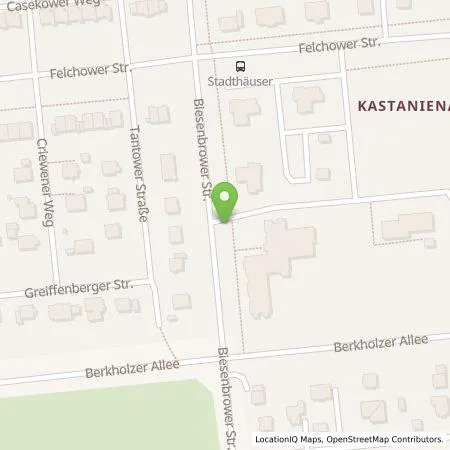 Standortübersicht der Tankstelle Stadtwerke Schwedt in 16303 Schwedt/Oder