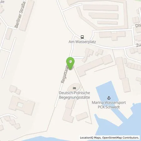 Standortübersicht der Tankstelle Stadtwerke Schwedt in 16303 Schwedt/Oder