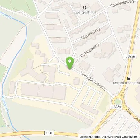 Standortübersicht der Tankstelle STADTWERK MOBILITY PLUS GmbH & Co. KG in 88046 Friedrichshafen