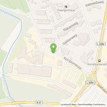 Standortübersicht der Tankstelle STADTWERK MOBILITY PLUS GmbH & Co. KG in 88046 Friedrichshafen