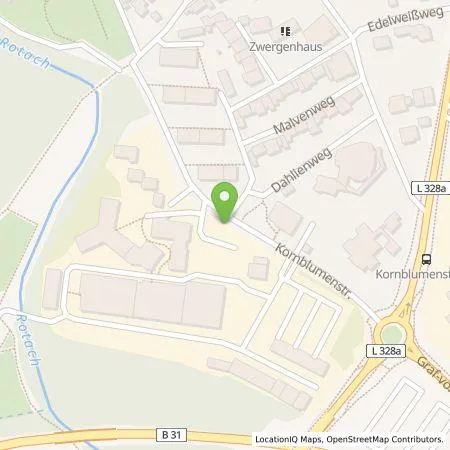 Standortübersicht der Tankstelle STADTWERK MOBILITY PLUS GmbH & Co. KG in 88046 Friedrichshafen