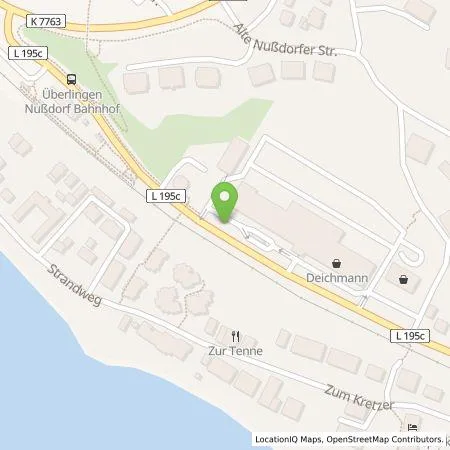 Standortübersicht der Tankstelle STADTWERK MOBILITY PLUS GmbH & Co. KG in 88662 Überlingen