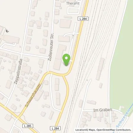 Standortübersicht der Tankstelle STADTWERK MOBILITY PLUS GmbH & Co. KG in 88326 Aulendorf