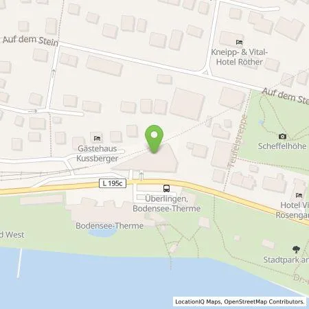 Standortübersicht der Tankstelle STADTWERK MOBILITY PLUS GmbH & Co. KG in 88662 Überlingen