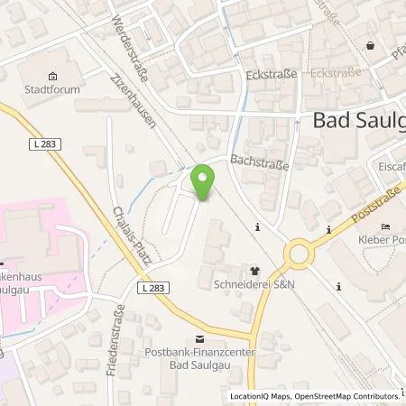 Standortübersicht der Tankstelle STADTWERK MOBILITY PLUS GmbH & Co. KG in 88348 Bad Saulgau