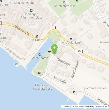 Standortübersicht der Tankstelle STADTWERK MOBILITY PLUS GmbH & Co. KG in 88662 Überlingen