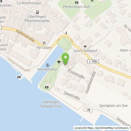 Standortübersicht der Tankstelle STADTWERK MOBILITY PLUS GmbH & Co. KG in 88662 Überlingen