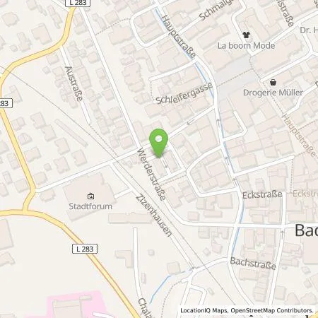 Standortübersicht der Tankstelle STADTWERK MOBILITY PLUS GmbH & Co. KG in 88348 Bad Saulgau