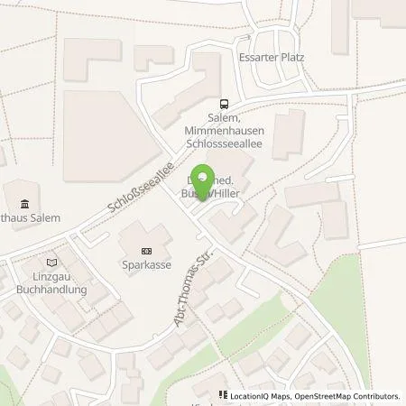 Standortübersicht der Tankstelle STADTWERK MOBILITY PLUS GmbH & Co. KG in 88682 Salem