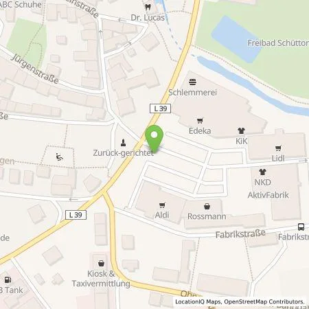 Standortübersicht der Tankstelle Stadtwerke Schüttorf - Emsbüren GmbH in 48465 Schüttorf