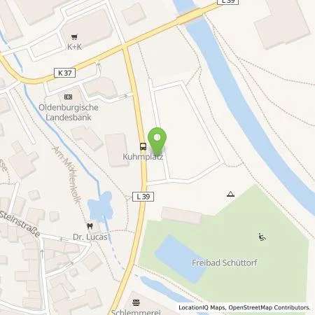 Standortübersicht der Tankstelle Stadtwerke Schüttorf - Emsbüren GmbH in 48465 Schüttorf