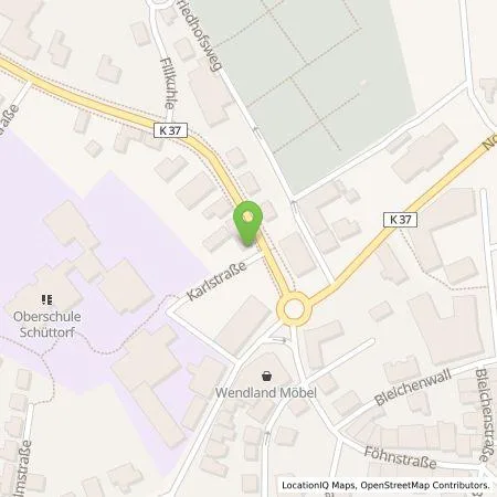 Standortübersicht der Tankstelle Stadtwerke Schüttorf - Emsbüren GmbH in 48465 Schüttorf