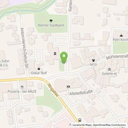 Standortübersicht der Tankstelle Stadtwerke Versmold GmbH in 33775 Versmold