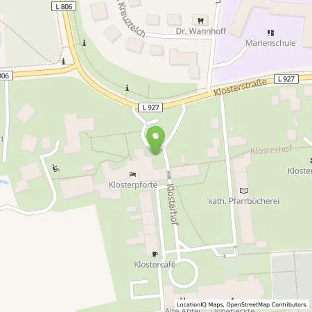 Standortübersicht der Tankstelle Stadtwerke Versmold GmbH in 33428 Marienfeld