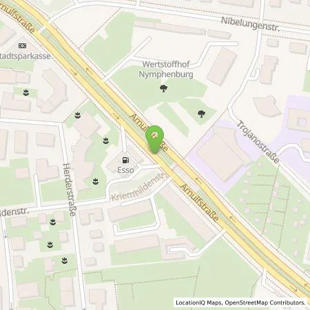 Standortübersicht der Tankstelle Jolt Energy GmbH in 80639 München