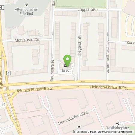 Standortübersicht der Tankstelle Jolt Energy GmbH in 40468 DUESSELDORF
