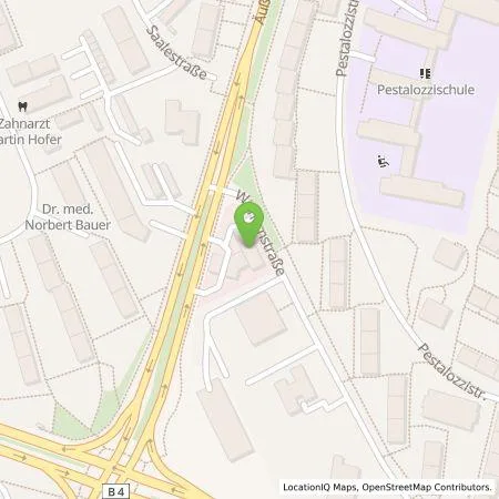 Standortübersicht der Tankstelle Jolt Energy GmbH in 91052 ERLANGEN