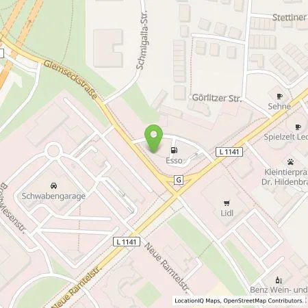 Standortübersicht der Tankstelle Jolt Energy GmbH in 71229 LEONBERG