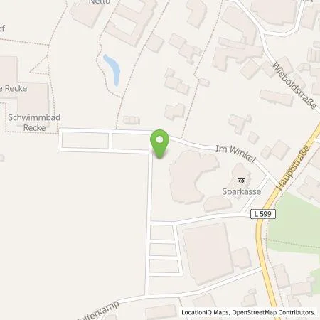 Standortübersicht der Tankstelle Stadtwerke Tecklenburger Land GmbH & Co. KG in 49509 Recke