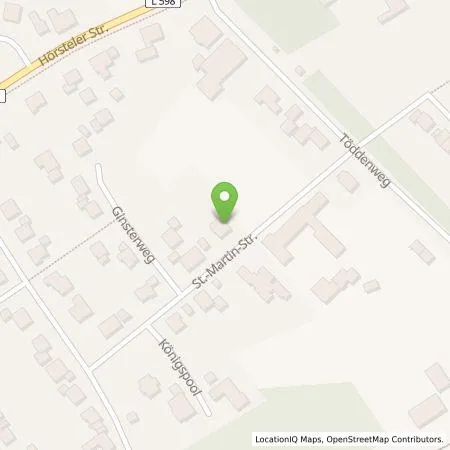 Standortübersicht der Tankstelle Stadtwerke Tecklenburger Land GmbH & Co. KG in 49509 Recke (Obersteinbeck)