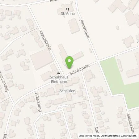 Standortübersicht der Tankstelle Stadtwerke Tecklenburger Land GmbH & Co. KG in 48477 Dreierwalde