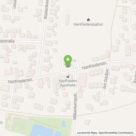 Standortübersicht der Tankstelle Stadtwerke Tecklenburger Land GmbH & Co. KG in 49492 Westerkappeln