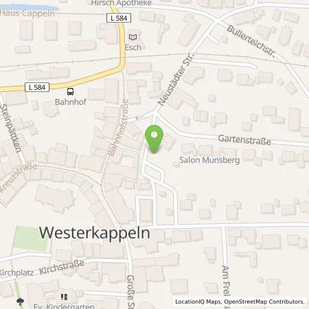 Standortübersicht der Tankstelle Stadtwerke Tecklenburger Land GmbH & Co. KG in 49492 Westerkappeln