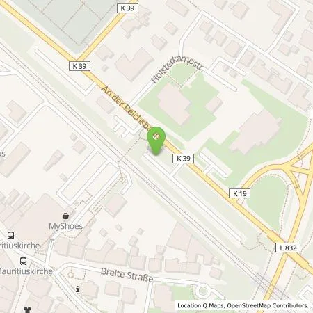 Standortübersicht der Tankstelle Stadtwerke Tecklenburger Land GmbH & Co. KG in 49477 Ibbenbüren