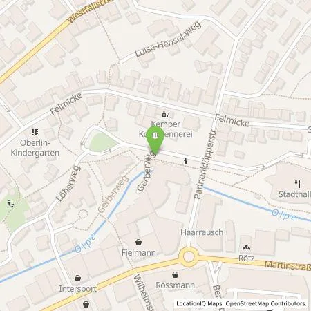 Standortübersicht der Tankstelle BIGGE ENERGIE GmbH & Co. KG in 57462 Olpe