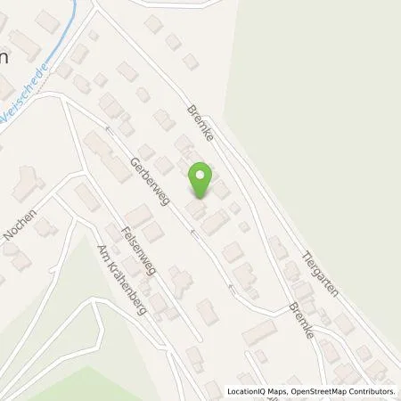 Standortübersicht der Tankstelle BIGGE ENERGIE GmbH & Co. KG in 57368 Lennestadt