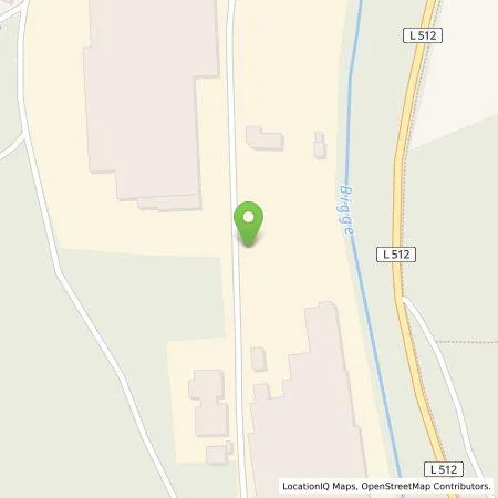 Standortübersicht der Tankstelle BIGGE ENERGIE GmbH & Co. KG in 57462 Olpe