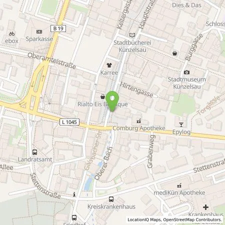 Standortübersicht der Tankstelle Regioladen+ GmbH & Co.KG in 74653 Künzelsau