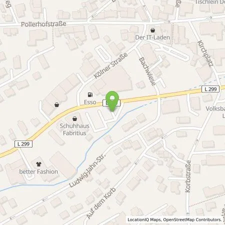 Standortübersicht der Tankstelle TankE GmbH in 51789 Lindlar