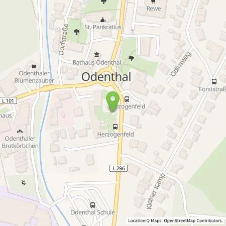 Standortübersicht der Tankstelle TankE GmbH in 51519 Odenthal