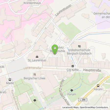 Standortübersicht der Tankstelle TankE GmbH in 51465 Bergisch Gladbach