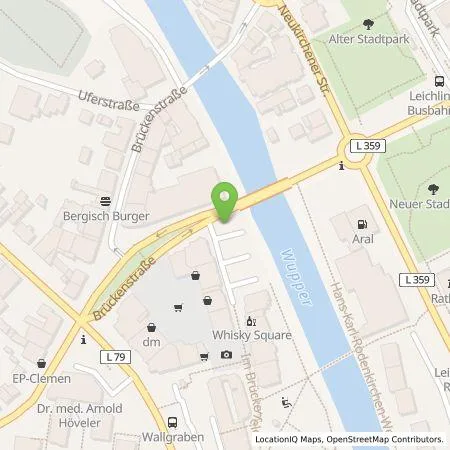 Standortübersicht der Tankstelle TankE GmbH in 42799 Leichlingen