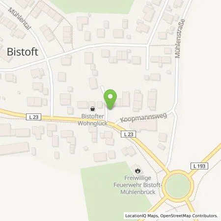 Standortübersicht der Tankstelle Stadtwerke Husum GmbH in 24991 Großsolt